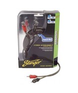 STINGER 1.5FT 1000 SERIES 2CH COAXIAL RCA - $49.20 CAD