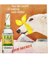 1959 Wolfschmidt Vodka Advertisement Distillery Borzoi Baron Wolfhound D... - €34,84 EUR