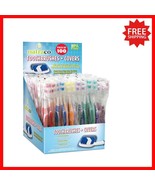Effortless Cleaning with 100 Individually Wrapped Toothbrushes &amp; Cover Set - $64.72 CAD