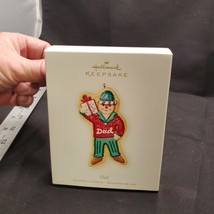 2007 Hallmark Keepsake Christmas Ornament Dad Gingerbread Cookie Father New - £8.87 GBP