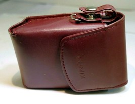 Panasonic Lumix DMC camera Protective Leather Pouch Case small 3.5X2.5X1.5&quot; - $23.14