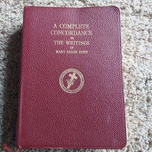 A Complete Concordance to the Writings of Mary Baker Eddy 1933 - $37.39