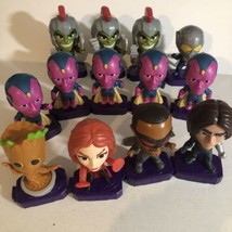 Avengers Figures Lot Of 13 McDonald’s Toys T3 - £10.17 GBP