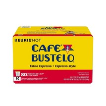 Cafe Bustelo Espresso Roast Coffee 80 to 240 K cups Pick Any Quantity FREE SHIP - £51.86 GBP+
