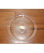 VINTAGE 24% Lead Crystal Glass Starburst Dish Serving 8.5 inch Diameter ... - $11.87