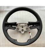 Factory original black leather steering wheel for some 2019+ GMC Sierra ... - $36.82 CAD