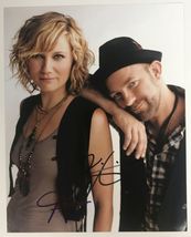 Jennifer Nettles &amp; Kristian Bush Autographed &quot;Sugarland&quot; Glossy 8x10 Photo - £118.86 GBP