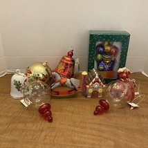 vtg christmas ornaments lot - $13.50