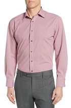 NWT Nordstrom Mens Shop 16 17 32/33 34/35 Tech Smart Stretch Check Dress Shirt - £20.07 GBP
