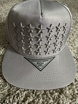 ZION Headwear Snapback Hat Ball Cap Gray Embroidered Stairs New - £18.67 GBP