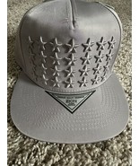 ZION Headwear Snapback Hat Ball Cap Gray Embroidered Stairs New - $23.36
