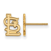 SS w/GP MLB  St. Louis Cardinals XS Post Earrings - $61.35
