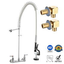 Commercial Kitchen Pre-Rinse Faucet W/ Installation Kit 41&quot; Height - £263.64 GBP