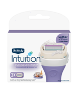 Schick Intuition Pure Nourishment Refill Pack 3 Cartridges - $1,568.19 MXN