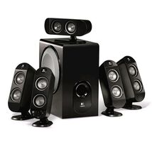 Logitech X-530 5.1 Surround Sound Speaker System Complete, Tested and Wo... - $89.09