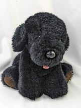 Dakin Black Dog Plush Puppy 10 Inch 1985 Stuffed Animal Toy - $39.95