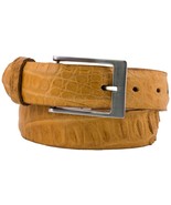 Kids Western Dress Belt Buttercup Real Crocodile Skin Leather Casual Siz... - $116.22 CAD