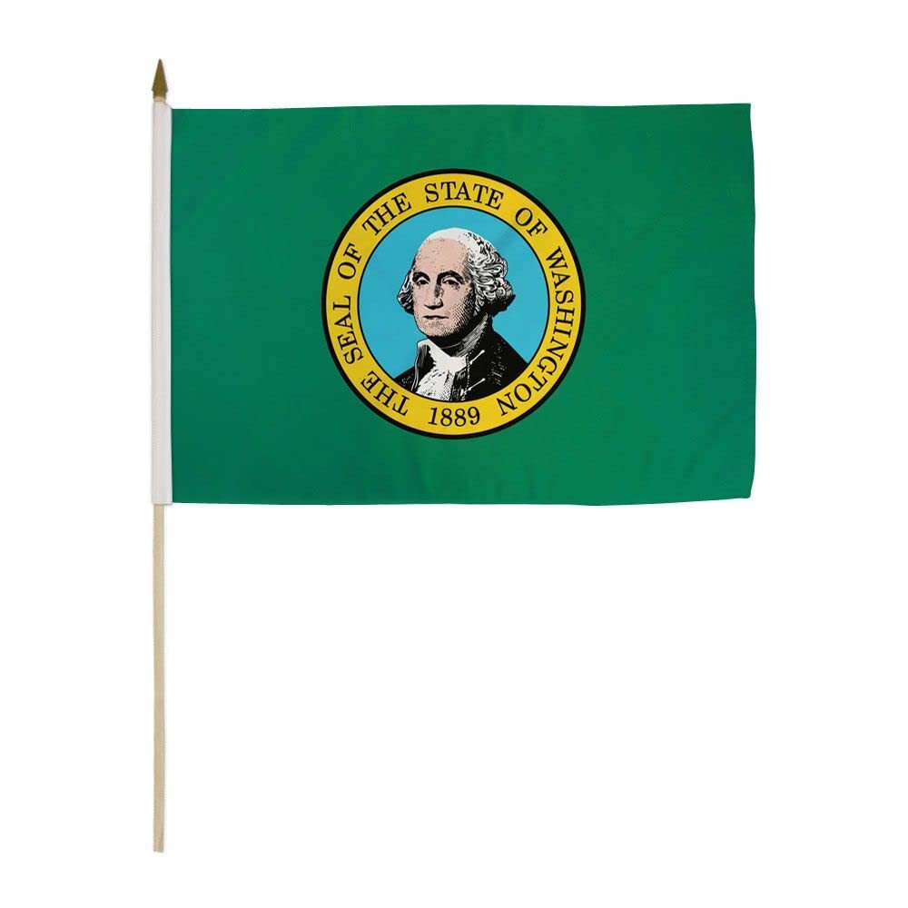 WASHINGTON FLAGS &amp; BANNERS (2x3ft Poly) - $2.88+