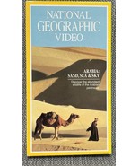 National Geographic Video # 51483 ARABIA: SAND, SEA &amp; SKY 1991 VHS VCR Tape - £15.55 GBP