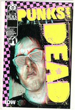 Punks Not Dead #1 Cover A - Black Crown - IDW Feb 2018 - £5.99 GBP