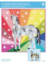 The Unicorn and Horse Abstractions Quilt Foundation Paper Piecing quilt ... - $44.69 CAD