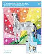 The Unicorn and Horse Abstractions Quilt Foundation Paper Piecing quilt ... - $44.74 CAD