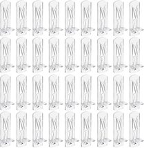 36 Pcs Plastic Locking Shelf Pins, Cabinet Shelf Clips Locking Shelf Sup... - $11.29