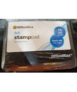 Felt Stamp Pad 2-3/4 x 4-1/4&quot; (Size #1) Black  Sealed  - $112.66 MXN