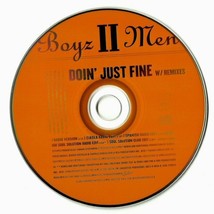 Boyz Ii Men - Doin&#39; Just Fine W /REMIXES U.S. Promo CD-SINGLE 1998 5 Tracks - $18.99