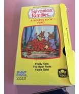 VHS:  GOLDEN BOOK SYLVANIAN FAMILIES FRAIDY CATS-BEAR FACTS-FOOL&#39;S GOLD - $353.12 MXN