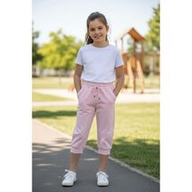 Big Girls Capri Unbranded Big Girls Drawstring Relaxed Capri Size Small ... - $4.64