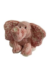 Aurora World Lots of Love Pink Elephant Plush Stuffed Animal - $11.87