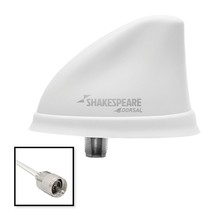 Shakespeare Dorsal Antenna White Low Profile 26&#39; Rgb Cable W/PL-259-5912-DS-VHF - £70.49 GBP