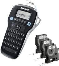 DYMO Label Maker with 3 D1 DYMO Label Tapes | LabelManager 160 Portable Label - £45.49 GBP