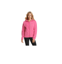 New Columbia Pink Fleece Zip Front Jacket Size L $60 - £45.44 GBP