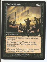 Lethal Vapors Scourge 2003 Magic The Gathering Card NM - £5.52 GBP
