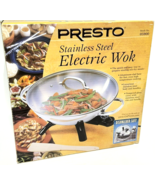 Presto - 05900 - 1500-Watt Stainless-Steel Electric Wok - £117.95 GBP