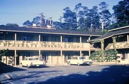 1965 Carmel Village Inn Hotel, California Parking Lot Cars 1 Color Slide(s) 35mm - £1.98 GBP