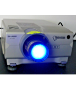 Used Sharp XG-P10XU LCD Zoom Lens Video Projector Bulb Works Power Cord ... - $40.02 CAD