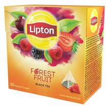 6x Lipton Tea Forest Fruits = 120pcs Pyramid Tea/Infusion Bags (6 x 20 T... - £17.86 GBP