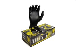Powder Free Industrial Strength Nitrile Gloves With Raised Torque Grip 100 Glove - £32.47 GBP