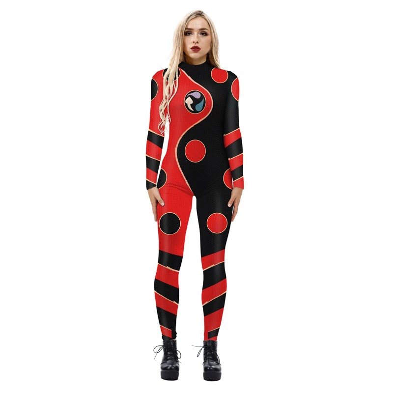 Sporting OneLineFox Adult A 3D Print Halloween Cosplay For Women Ghost Jumpsuit  - £43.00 GBP