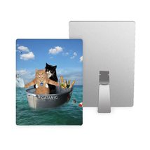 Two Brave Cats Are Drifting Metal Photo Prints - Titanic Photo Prints - ... - $24.49