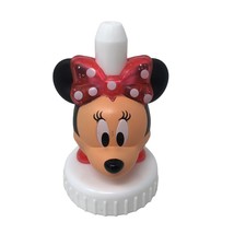 Classic Minnie Mouse Glitter Red Bow Good 2 Grow Spouts Topper - £31.06 GBP
