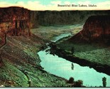 Beautiful Blue Lakes Snake River Idaho ID 1911 DB Postcard F5 - £2.33 GBP