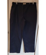 NWT Womens 14 L.L. Bean Straight Fit Navy Blue Chinos Casual Pants - €7,62 EUR