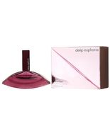 DEEP EUPHORIA * Calvin Klein 3.4 oz / 100 ml Eau de Toilette Women Perfu... - $1,984.13 MXN