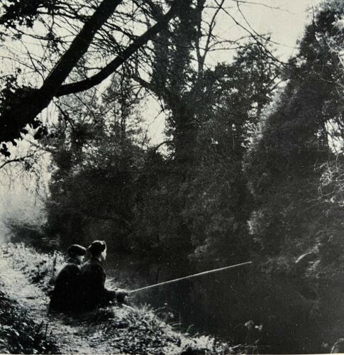 Itches River Winchester 1943 Izaak Walton Literary England Photo Print D... - $19.99