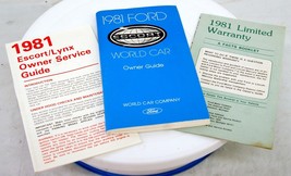 1981 Ford Escort World Car Owner Guide Manual Guide OEM  6411 - £14.00 GBP