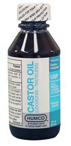 Humco Castor Oil Stimulant Laxative Liquid 2 oz. Unflavored, 1 Bottle - $10.67